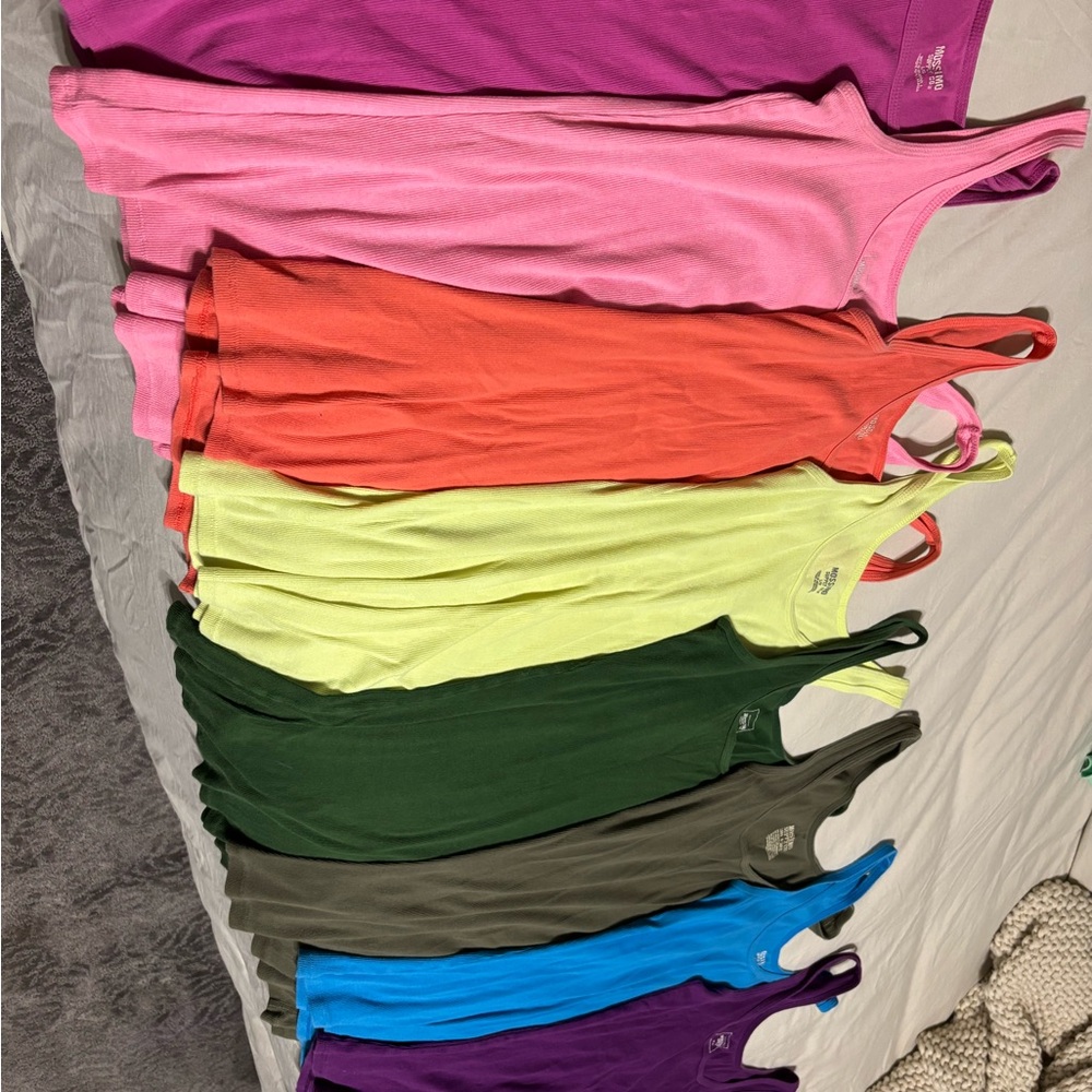 8 Mossimo Supply Co. Pink Tank Top - long and lean